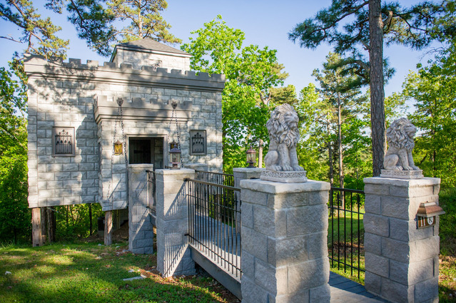 A Magical Castle Treehouse in Arkansas