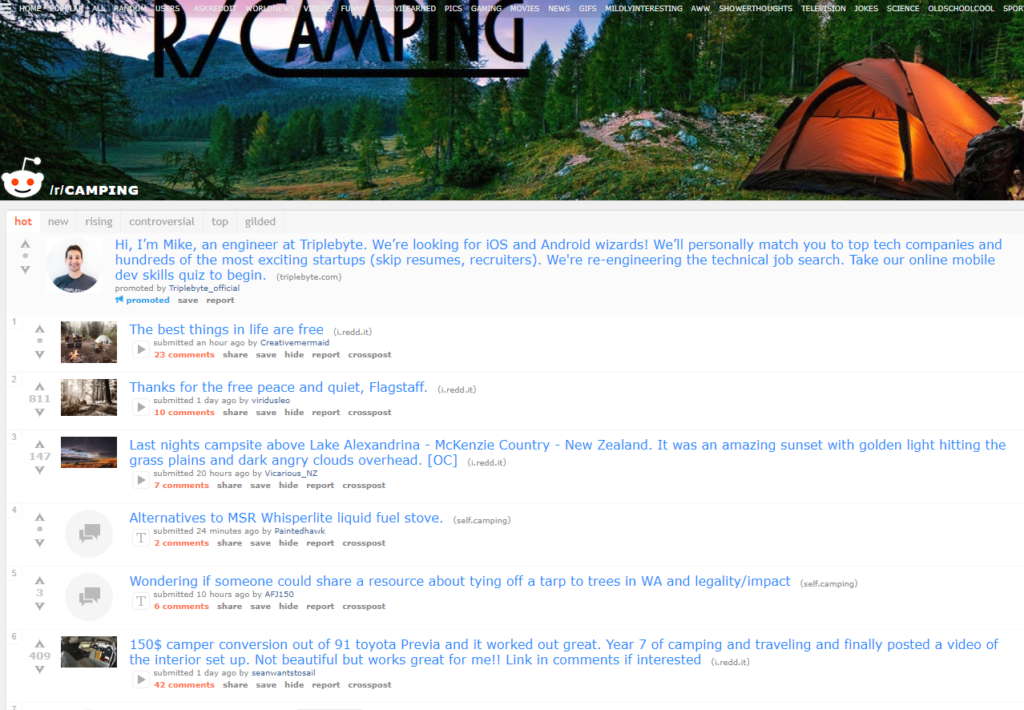 20 Of the Best Camping Blogs Hospitality Management Degrees
